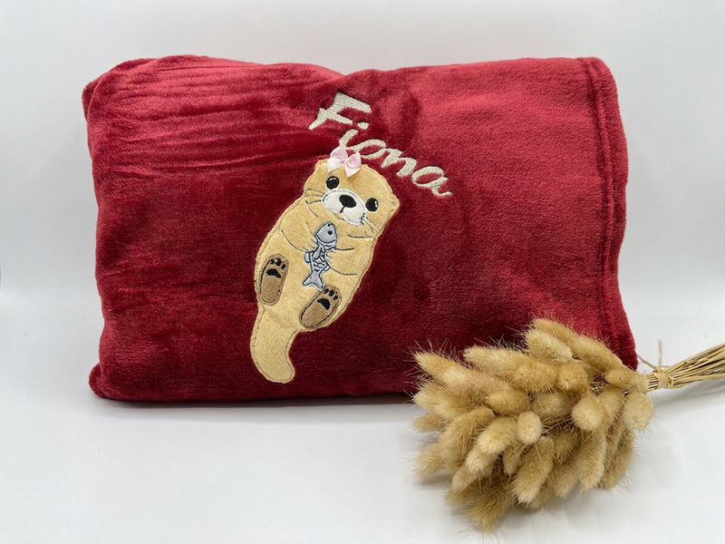 Otter - doodle Stickdatei